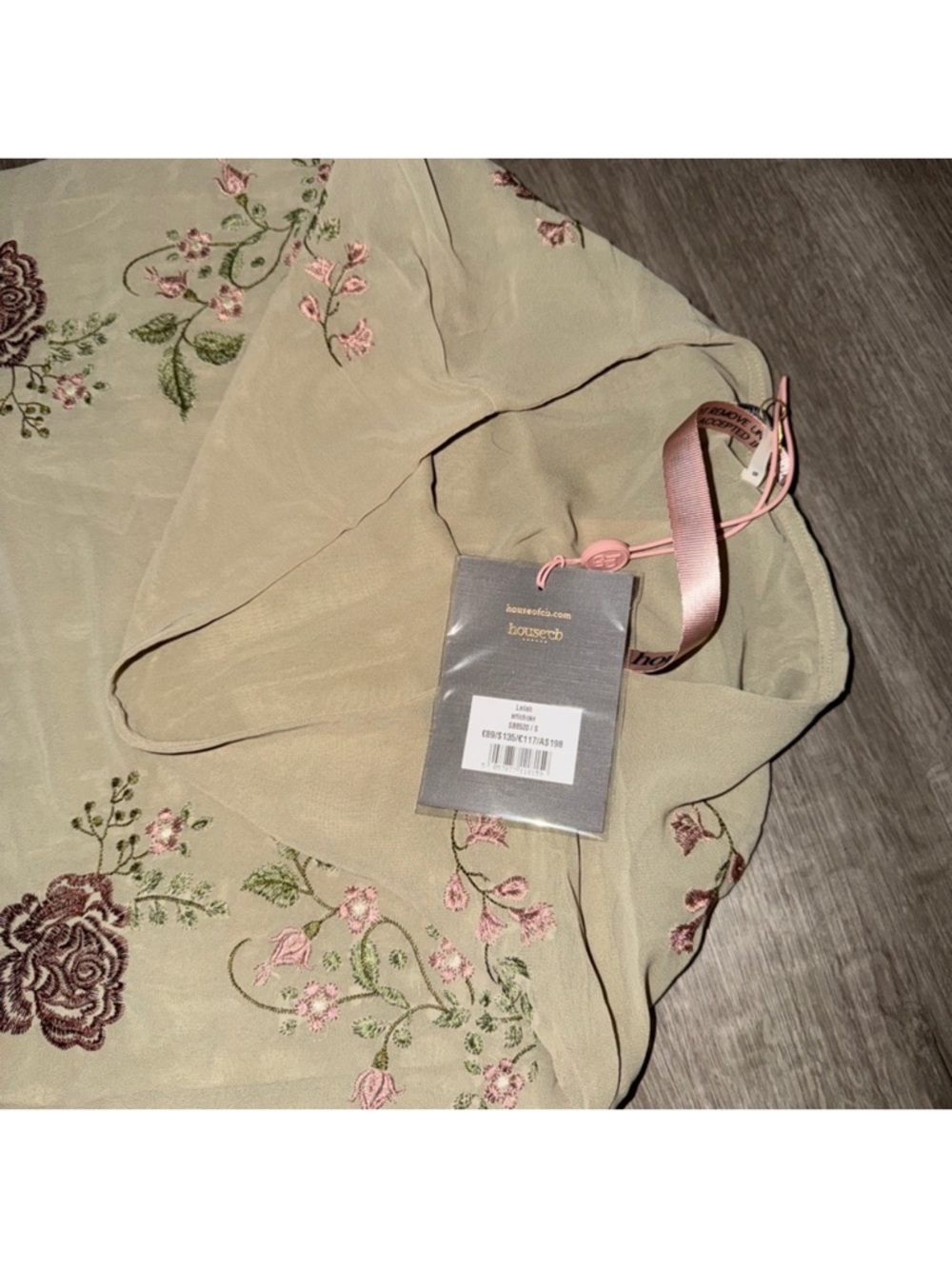 ❤️‍🔥Firm Price❤️‍🔥2 pieces House of CB ASRA Artichoke Floral Tie front + skirt - Picture 15 of 16